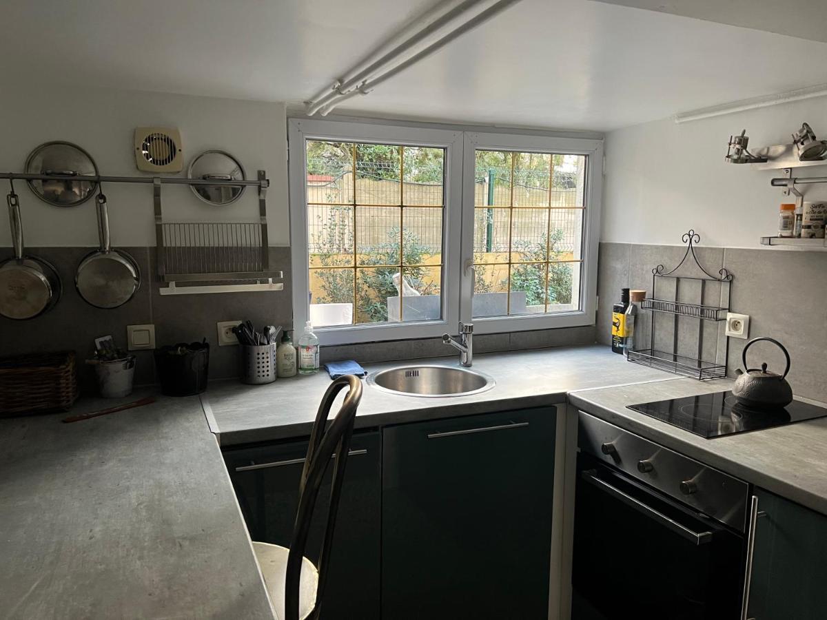 Apartamento Petit Studio De La Maison Du Bonheur - Rez De Jardin Villiers-sur-Marne Exterior foto